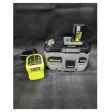 Ryobi 18V 6Ah Lithium Ion Battery With Charger