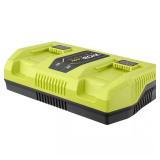 40-Volt Lithium Ion Dual Port Rapid Charger