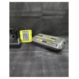 Ryobi 40V 2Ah Lithium Ion Battery With Charger