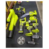 Ryobi 18V 8-Tool Combo Kit with Batteries