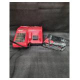 Milwaukee M18 2Ah Battery With Charger