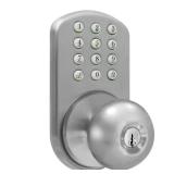 (Box Lot) of Keyless Satin Nickel Entry Door Knob