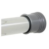 NeverRust 27-40 in Aluminum Shower Rod Chrome