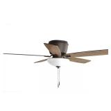 Melrose 52" Indoor LED Hugger Fan with Light