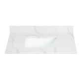 Arbios 36W x 22D Vanity Top, White