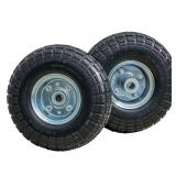 10 in. No Flat Tires (2-Pack)