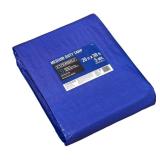 20 ft. x 30 ft. Blue Medium Duty Tarp