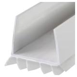 (5) 36 in. White Vinyl U-Shape Under-Door Seal