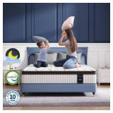 Serleep Full Medium Hybrid 10" Mattress