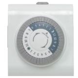 15 Amp Indoor Mechanical Timer, 2 Outlets