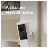 Ring Indoor Cam Plus, Plug-In 2K, White