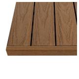 Quick Deck Tile, Peruvian Teak (4-Pcs)