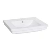 Glacier Bay Fiona Basin, White, 4 in Faucet