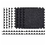 Rubber-Tec Reversible Gym Flooring 4-Pack