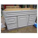 47 1/2" Grey Vanity No Sink