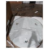 Round Tempered Glass Table Top
