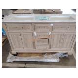 Vanity 5ft wide damaged top