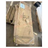 72in Black Electric Fireplace BID x 2