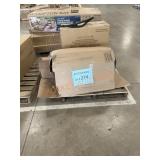 Microwave oven, 4shelf storage unit & more