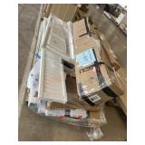 Shower walls, Table piece, bifold door, oak