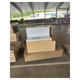 29ï¿½ white corner wall cabinet, unopened boxes