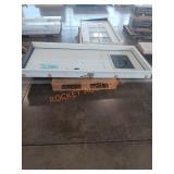 36in left hand exterior door with one lite