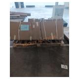 Outdoor storage shed(all 3 boxes present)
