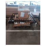 Glass door, fence railing, shower base, sofa