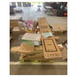 Lifetime Deck Box, Sliding Glass Pet Door, Light