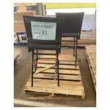 Wicker Patio Chair 2xBID