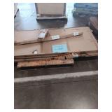 Shower glass door kit