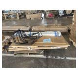 24in Bifold Door, 2- shower door glass panels, 2-