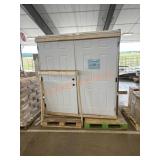 76ï¿½ prehung double door 2xbid