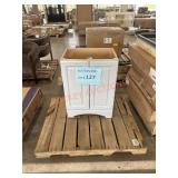 24ï¿½ white vanity with top