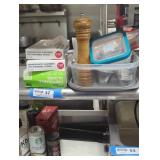 Assorted Kitchen and Glove Supplies Lot