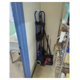Hand Truck with Dustpan and Broom Set