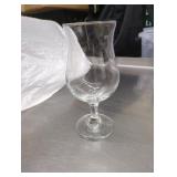 16oz Hurricane Cocktail Glasses Shelf Lot