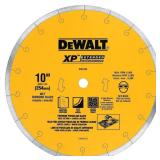 DEWALT XP4 10in Wet Diamond Blade