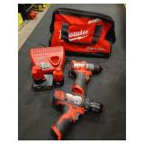 1/2" Hammer Drill/Driver and 3/8" Drill/Driver Ki