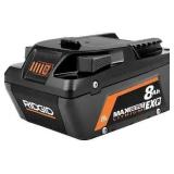 RIDGID 18V 8.0Ah MAX EXP Battery AC840080