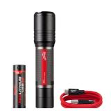 Milwaukee Tool Black/Red LED Flashlight