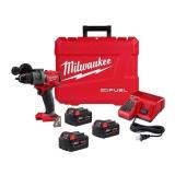 M18 Fuel Hammer Drill Driver Kit w/ 3x5.0Ah