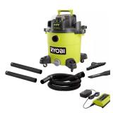 40V 10 Gal Cordless Wet/Dry Vac Kit