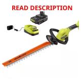 ONE+ 18V 22" Cordless Hedge Trimmer w/ 2.0Ah, Mis