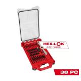 Milwaukee Hex-Lok SAE Tap and Die Set 38 pc