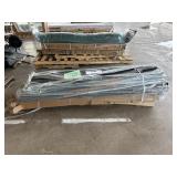 Husky 90ï¿½ black metal shelving