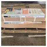 Cloplay garage door 8x7 ft. 2x the bid
