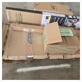Plastic container, screen door,shower door