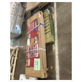 Husky 77? red storage shelves