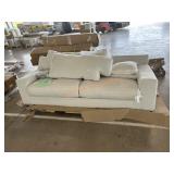 8ï¿½ white sofa